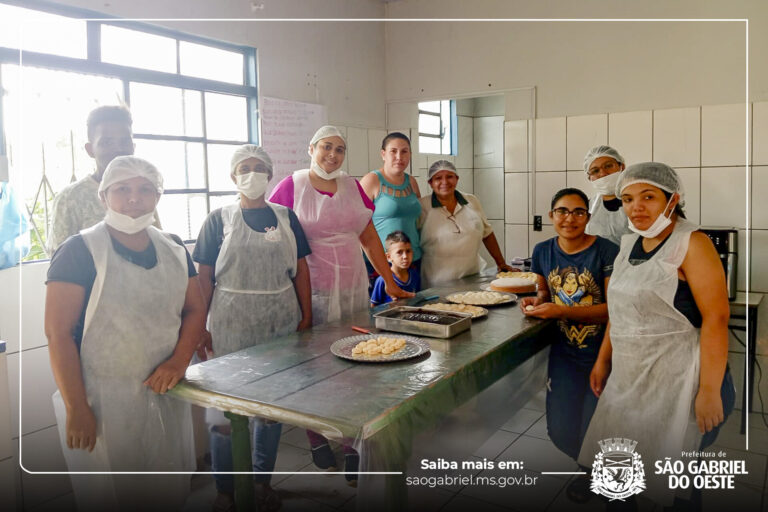 Curso de Confeitaria leva qualificação e oportunidade ao Distrito do Areado