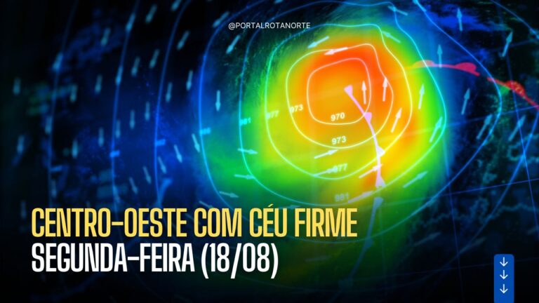 Centro-Oeste com céu firme: segunda-feira (18/08) em clima de estiagem e calor