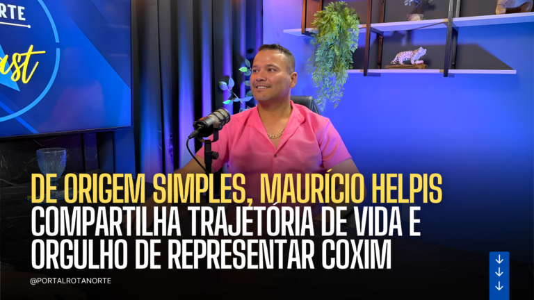 De origem simples, Maurício Helpis compartilha sua trajetória e orgulho de Coxim
