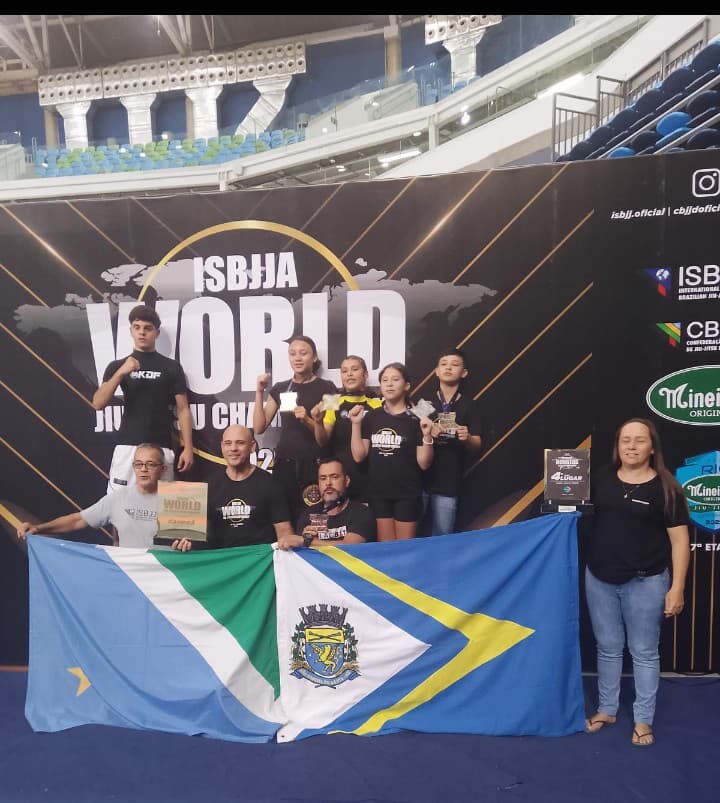 Com participação de atletas de São Gabriel do Oeste, Seleção Sul-Mato-Grossense de Jiu-Jitsu conquista tetracampeonato mundial.