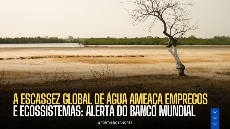 A escassez global de água ameaça empregos e ecossistemas: Alerta do Banco Mundial