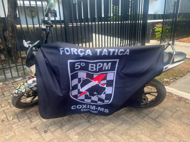 Polícia Militar apreende adolescente por direção perigosa e desobediência em Coxim