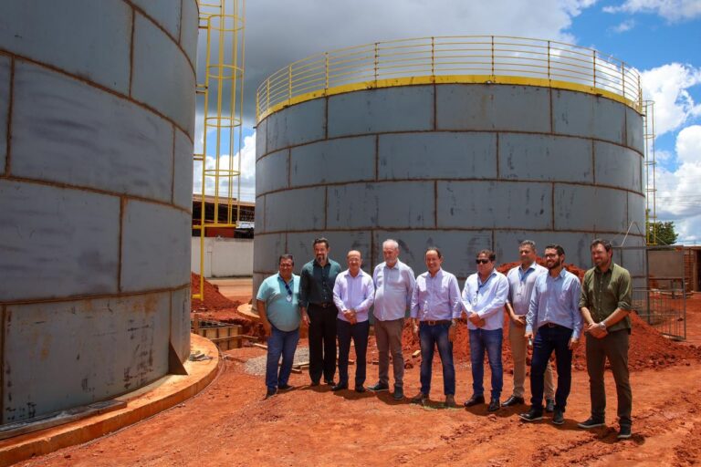 Governo antecipa metas do saneamento e consolida investimentos estruturantes em Chapadão do Sul