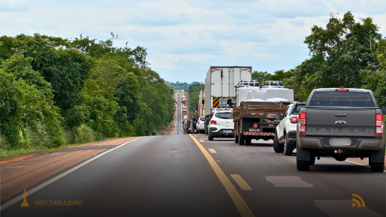 Região norte de MS concentra desvios e trechos pare e siga na BR-163 por obras
