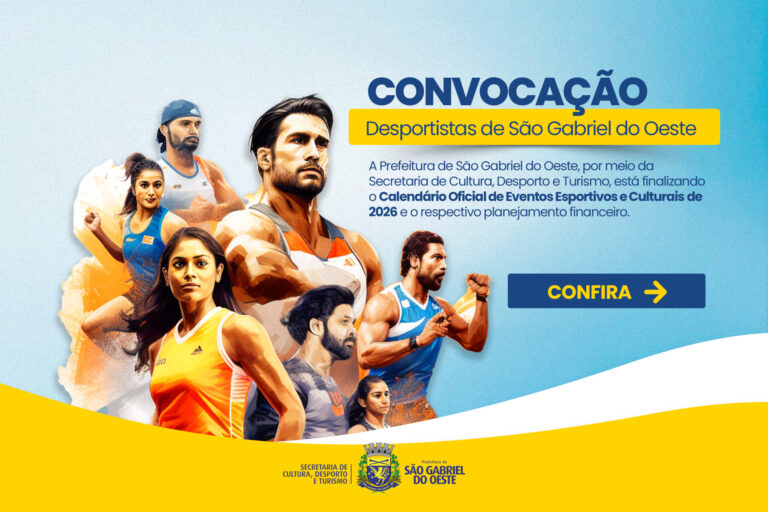 SECDET convoca desportistas para construção do calendário esportivo e cultural de 2026