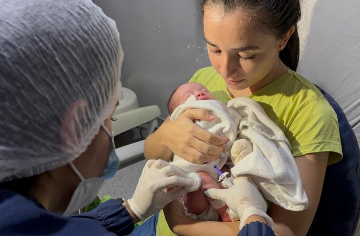 MS inicia aplicação de imunizante contra bronquiolite em bebês prematuros e crianças com comorbidades