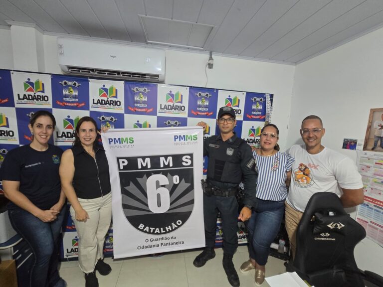 Polícia Militar e Prefeitura de Ladário alinham início das aulas do PROERD para 2026
