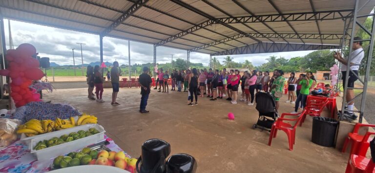 Polícia Militar realiza palestra sobre violência doméstica durante evento em comemoração ao Dia da Mulher em Pedro Gomes