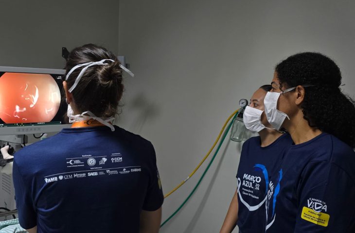 Março Azul: HRMS realiza mutirão de exames para prevenção do câncer de intestino