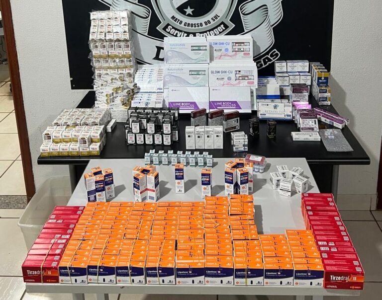 Polícia Civil apreende mercadorias irregulares durante operação de combate ao narcotráfico, entre Campo Grande e Sidrolândia