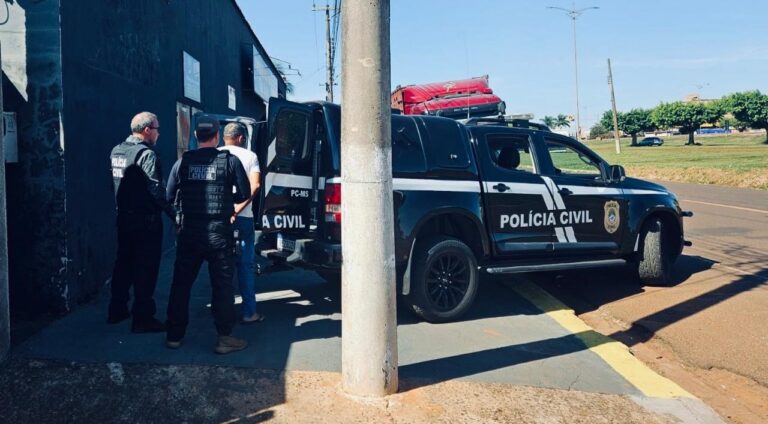 Polícia Civil cumpre mandados de prisão em São Gabriel do Oeste