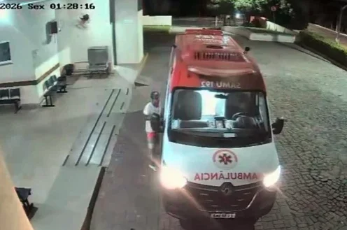 Celular de socorrista é furtado de ambulância durante atendimento em Coxim