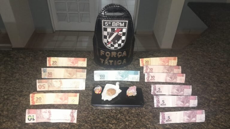 Polícia Militar prende mulher por tráfico de drogas em Coxim