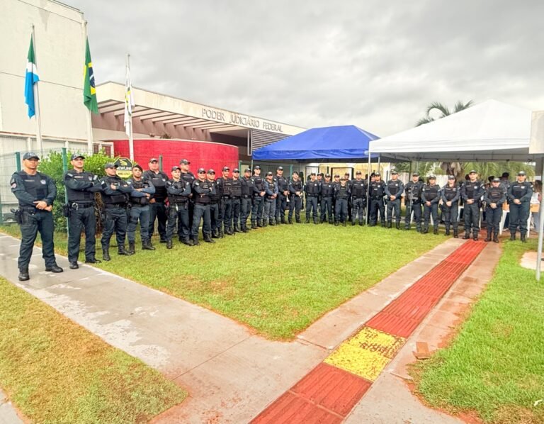 5º BPM realiza segurança durante o pleito eleitoral em Coxim e cidades da região norte