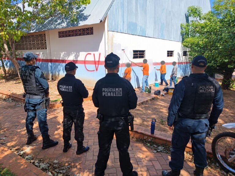 Estado e Sociedade Unidos: Ação Conjunta Recupera o Ginásio Ademir Mochi e Reforça a Ordem em Coxim